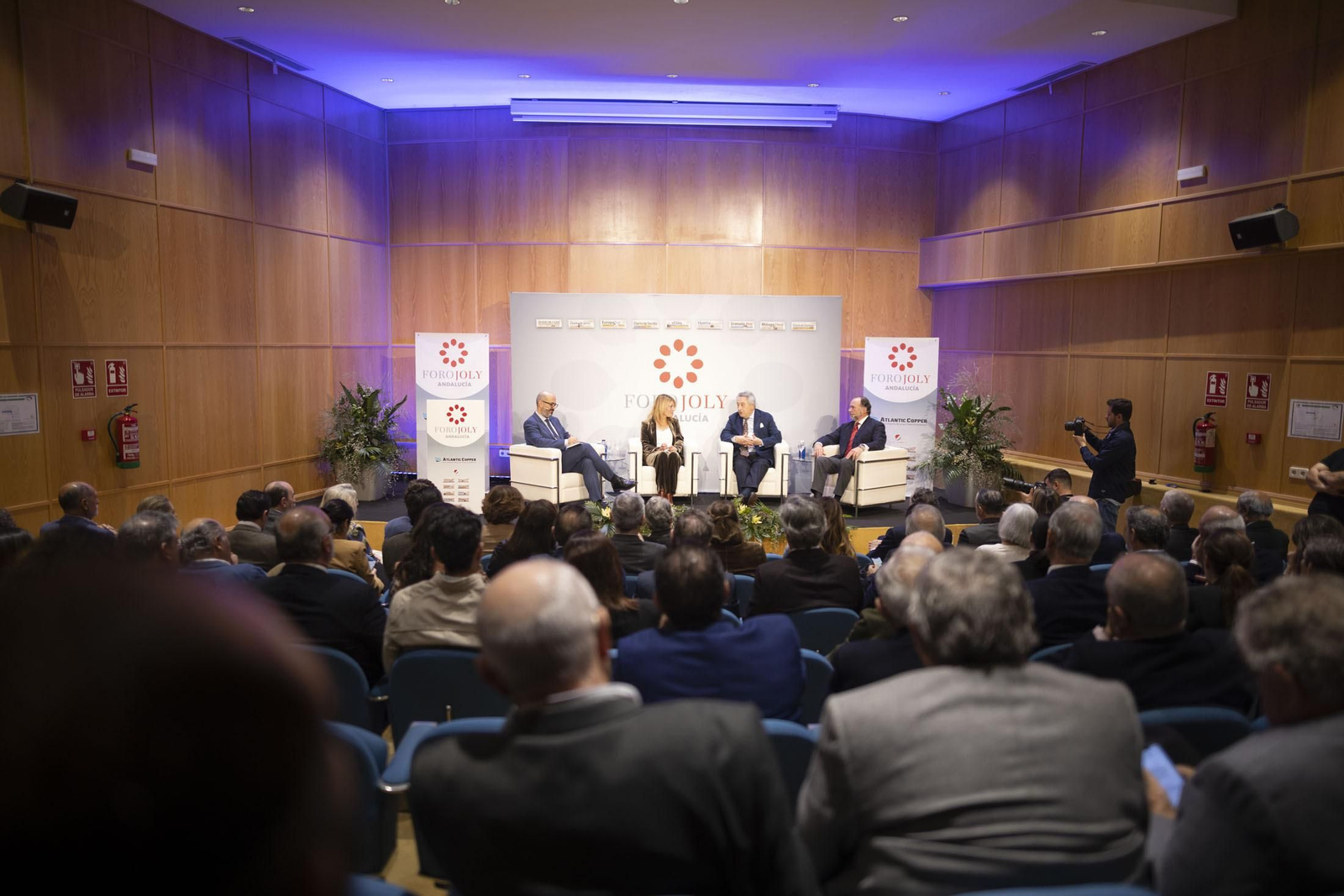 Imágenes del Foro Joly Andalucía Sostenibilidad en el Cluster portuario