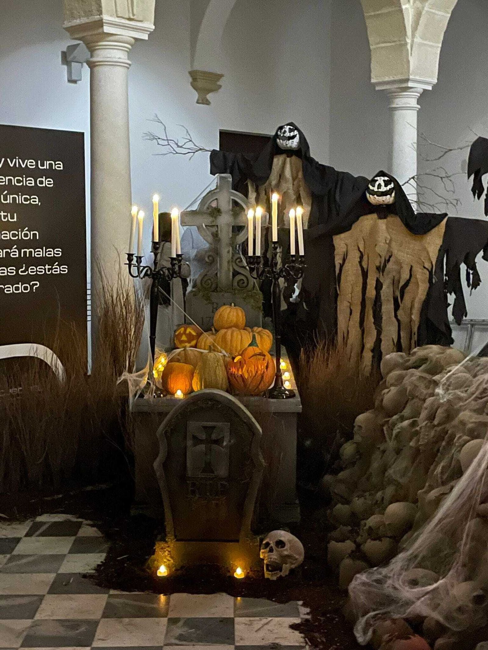 El palacio de Purullena es uno de los edificios con actividades de Halloween.