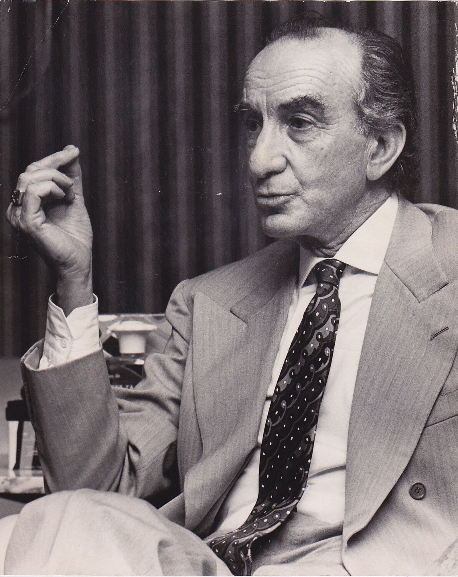 Emilio Pucci, en el año 1973.