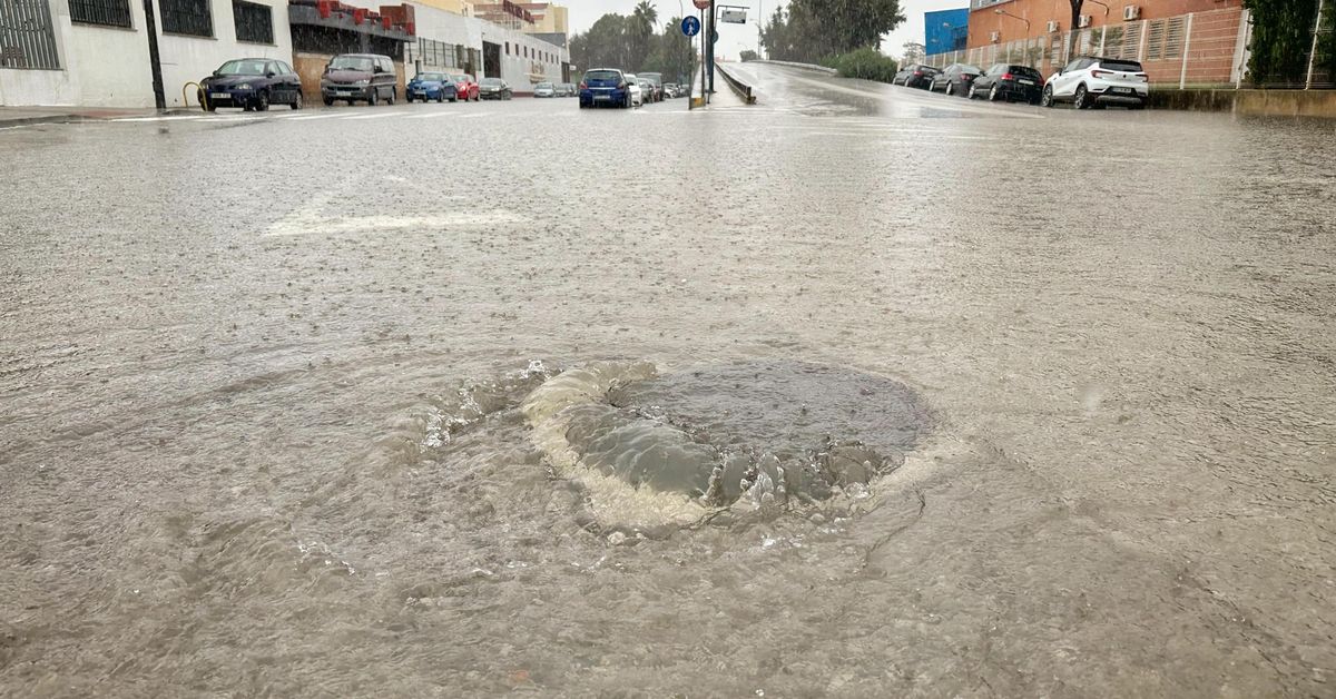 Vídeo | Inundaciones en el puente del Gran Poder en San Fernando
