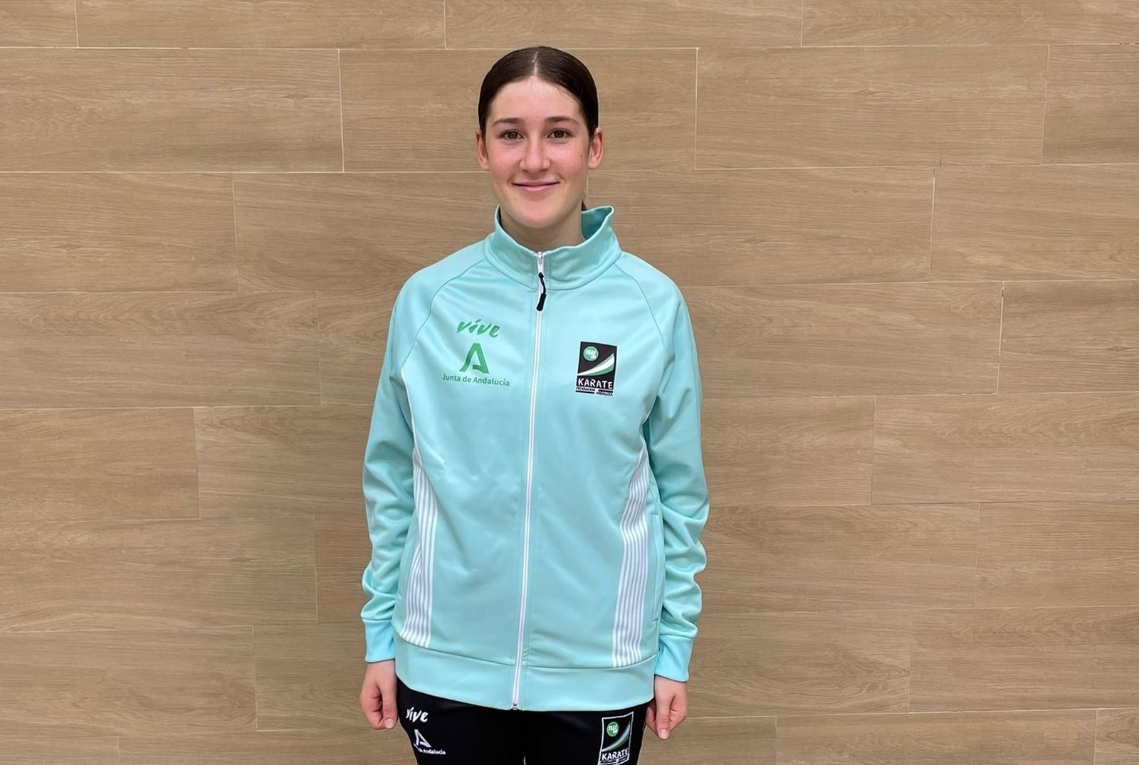 La jerezana Lucía Aranega compite este fin de semana en el Nacional de Kárate.