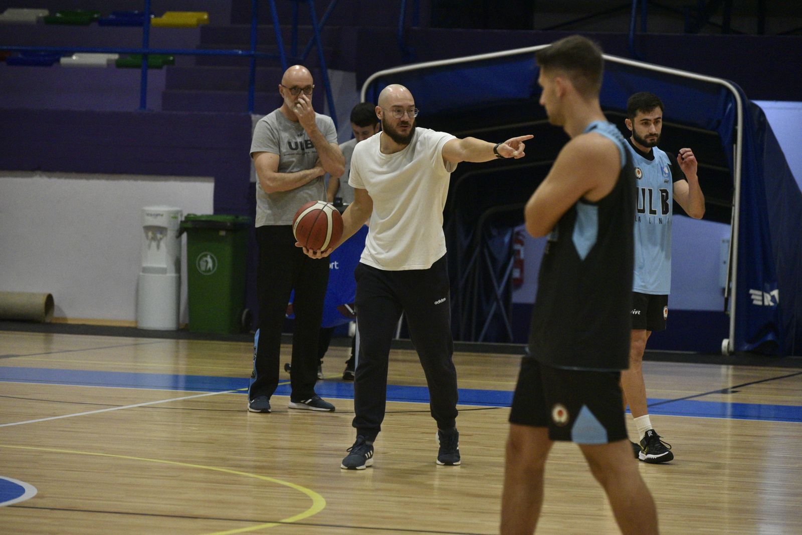 Jesús Gutiérrez, entrenador de la ULB