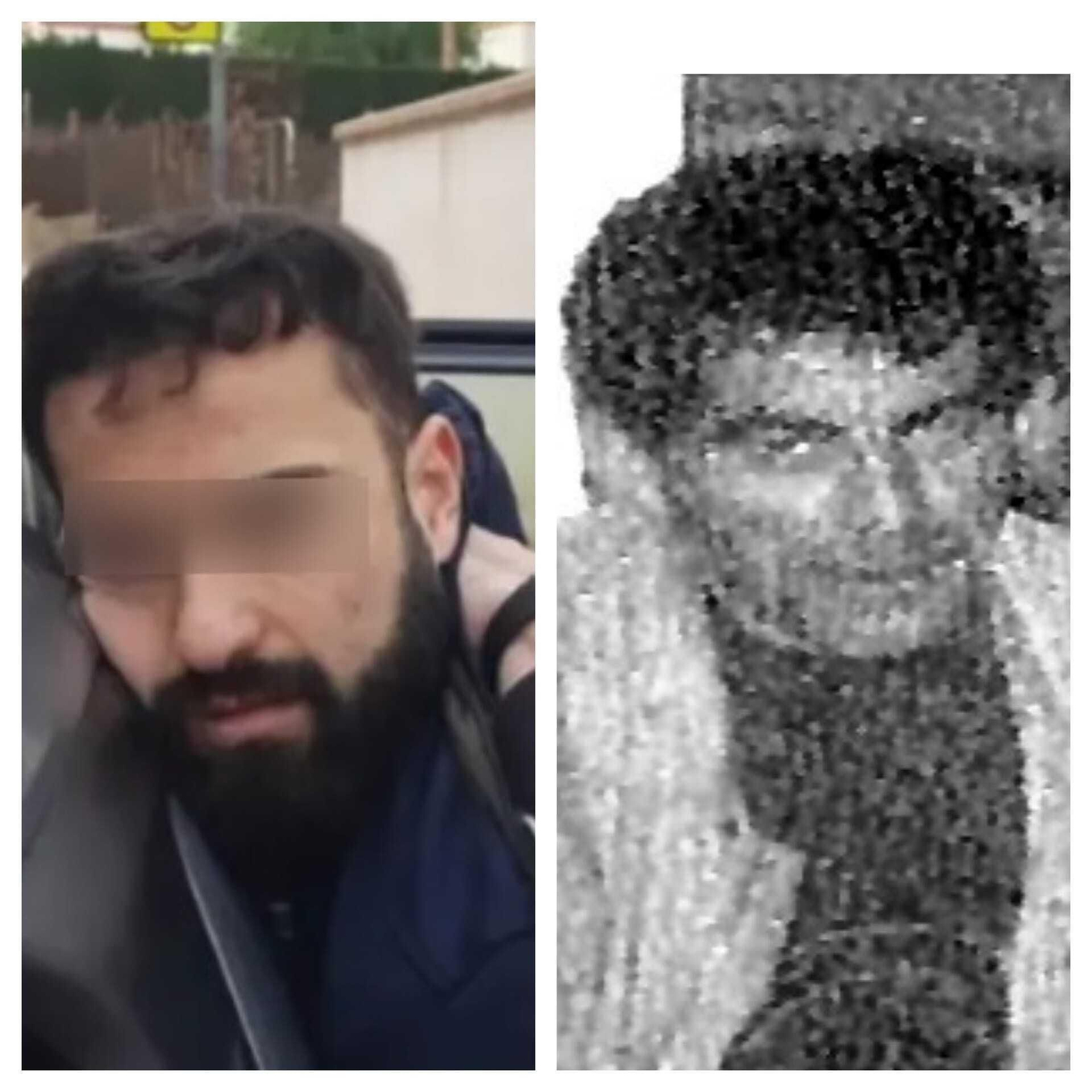 Montaje del primer y el último detenidos de la mafia italiana en Granada