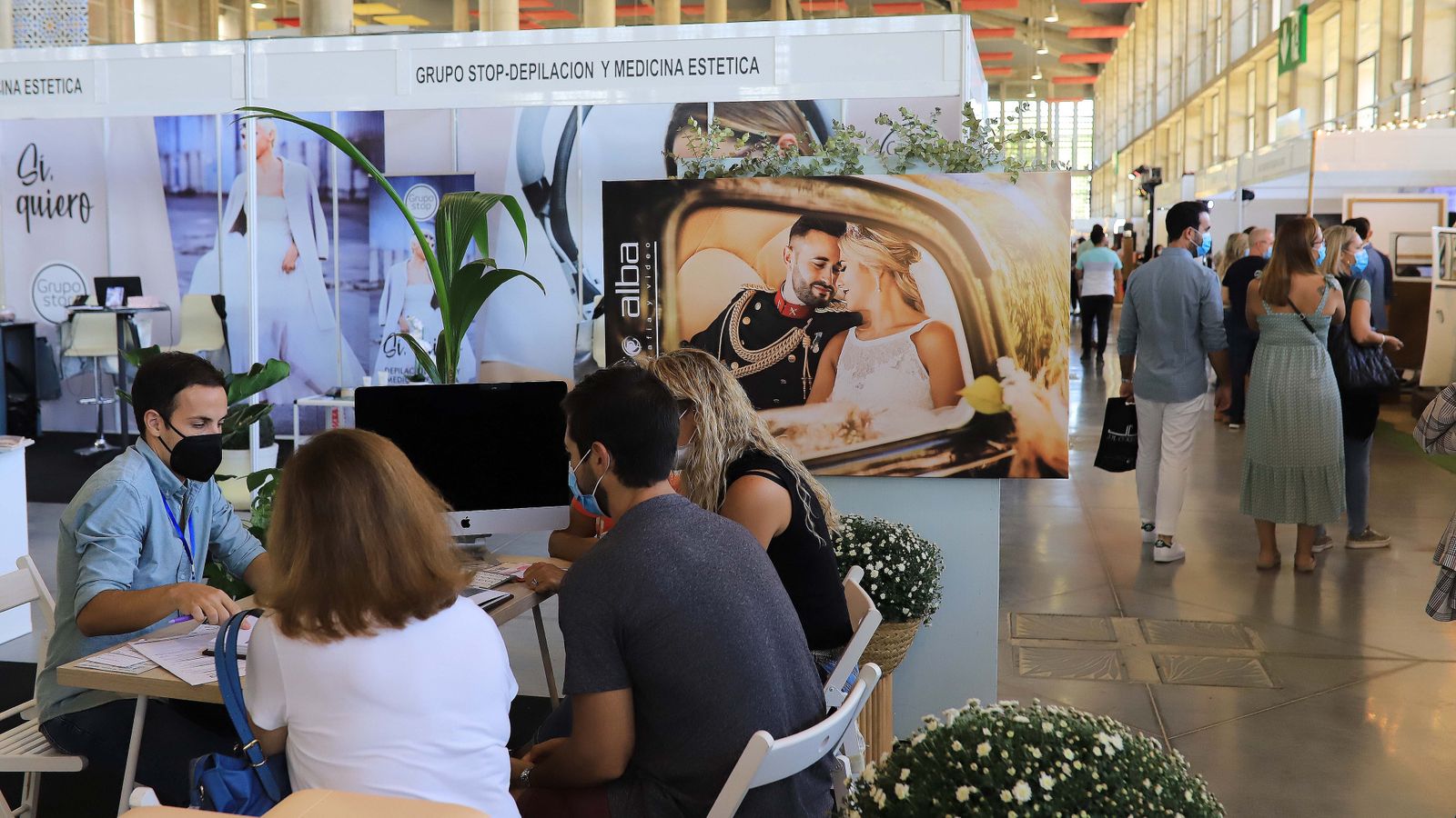 Bodasur ha sido la primera feria que ha acogido Ifeca tras la pandemia.