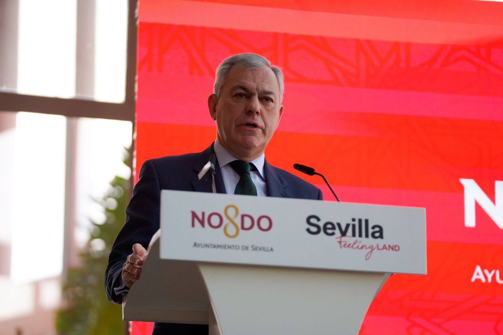 El alcalde de Sevilla en un acto reciente