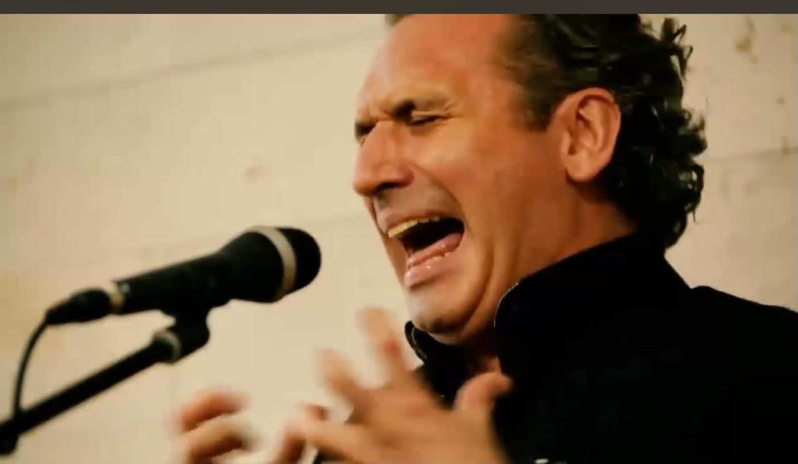 'Caracolillo de Cádiz' durante una de sus actuaciones