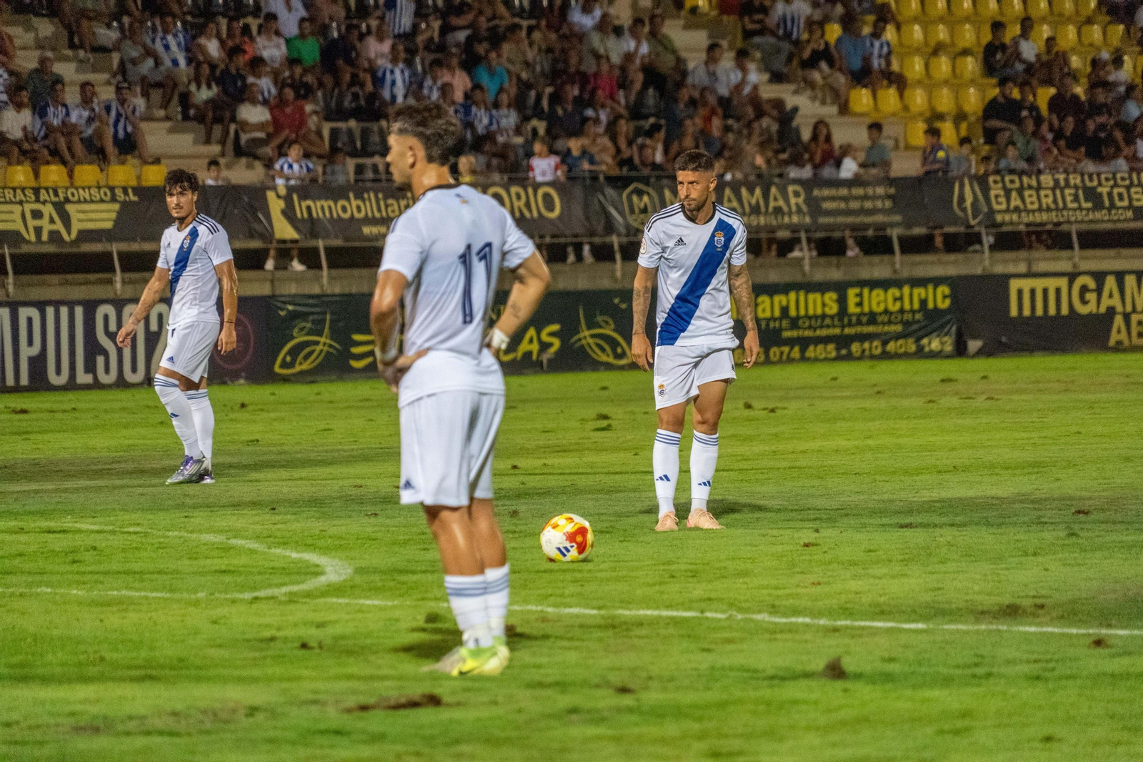 Imágenes del partido AD Merida - Recreativo de Huelva del Trofeo de la Bella