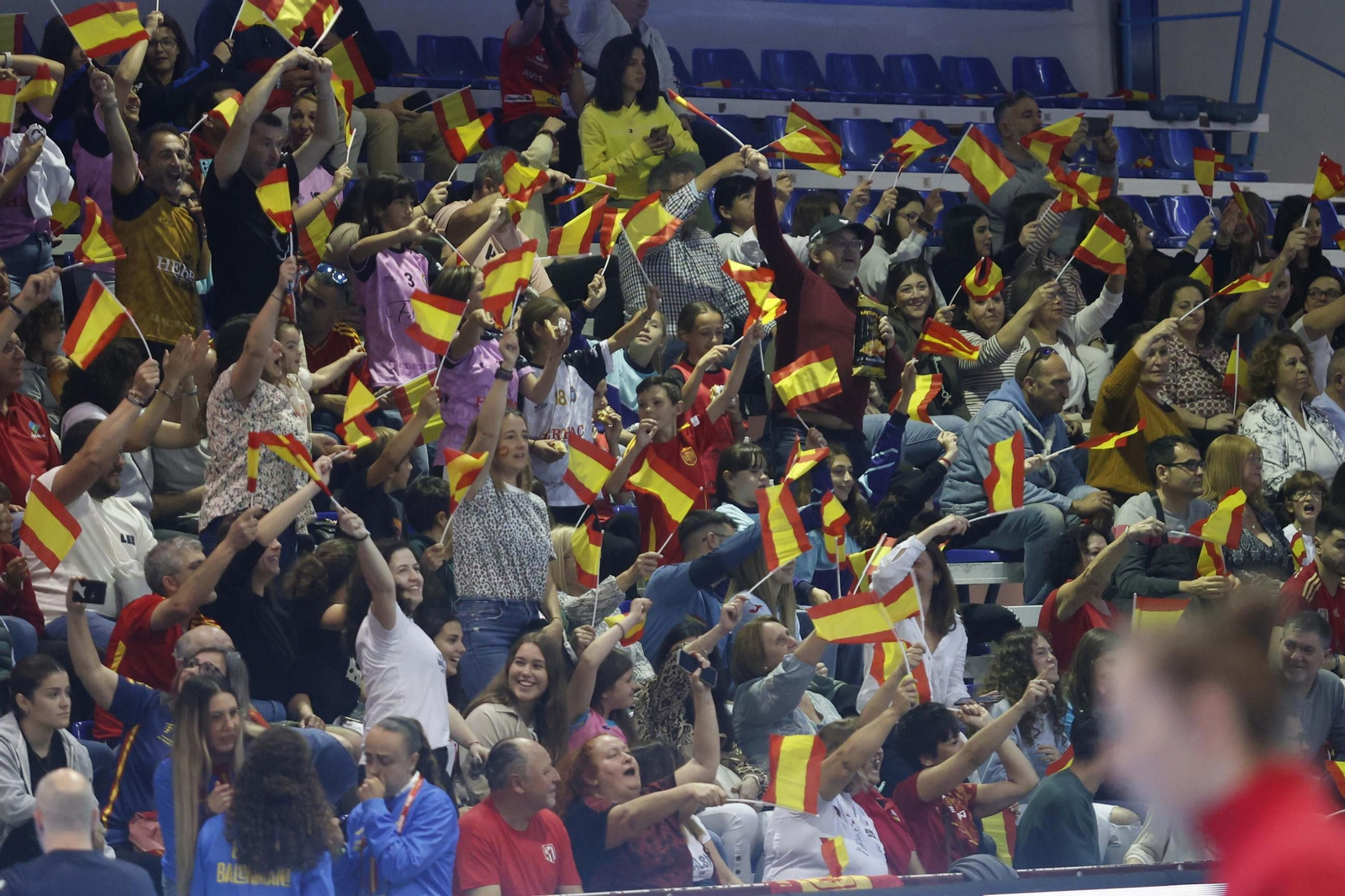 Las fotos del España Croacia de clasificación para el Mundial femenino de balonmano, en Algeciras
