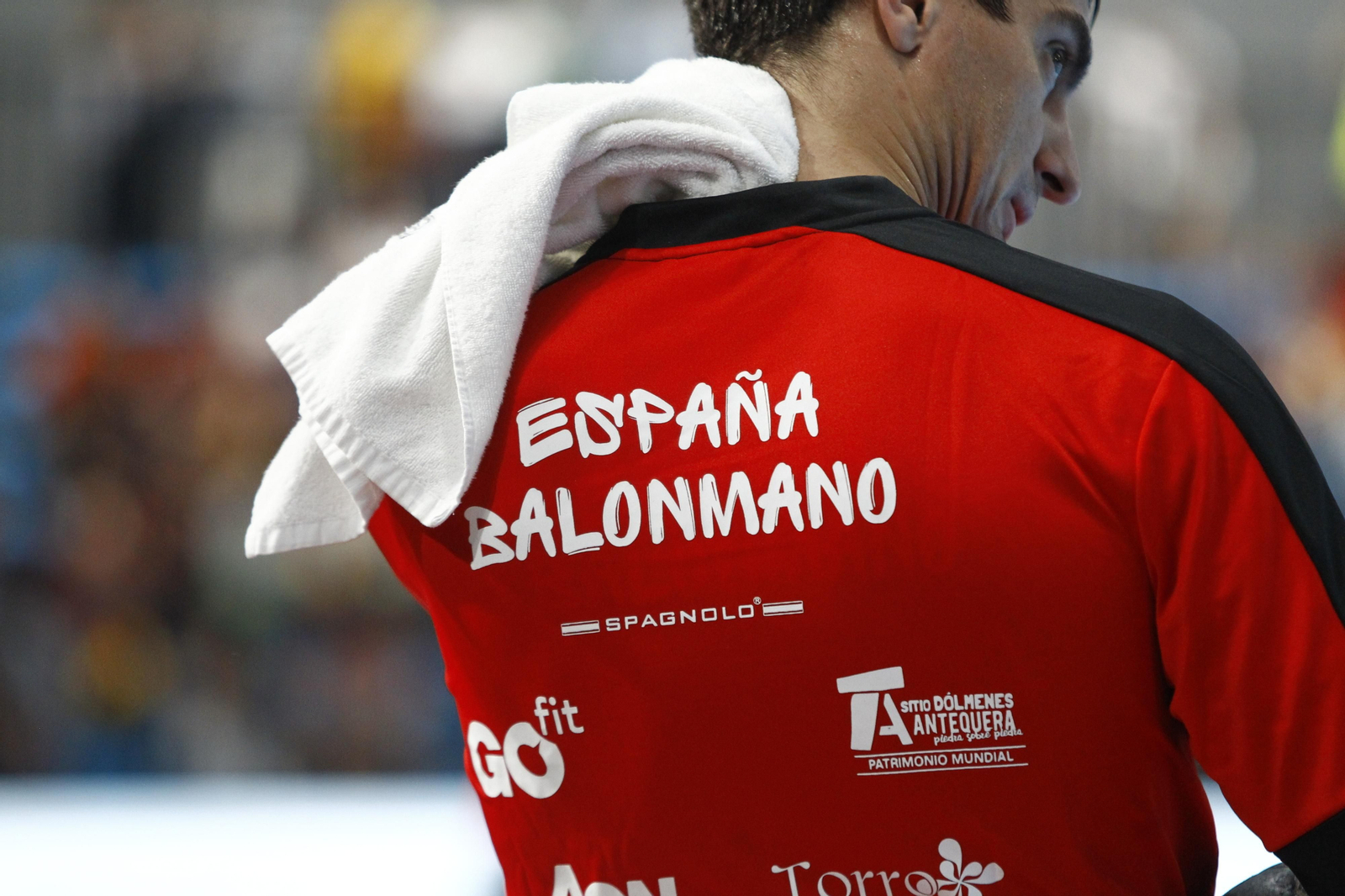 Imágenes del España-Dinamarca de la EHF Euro Cup de balonmano, en Almería