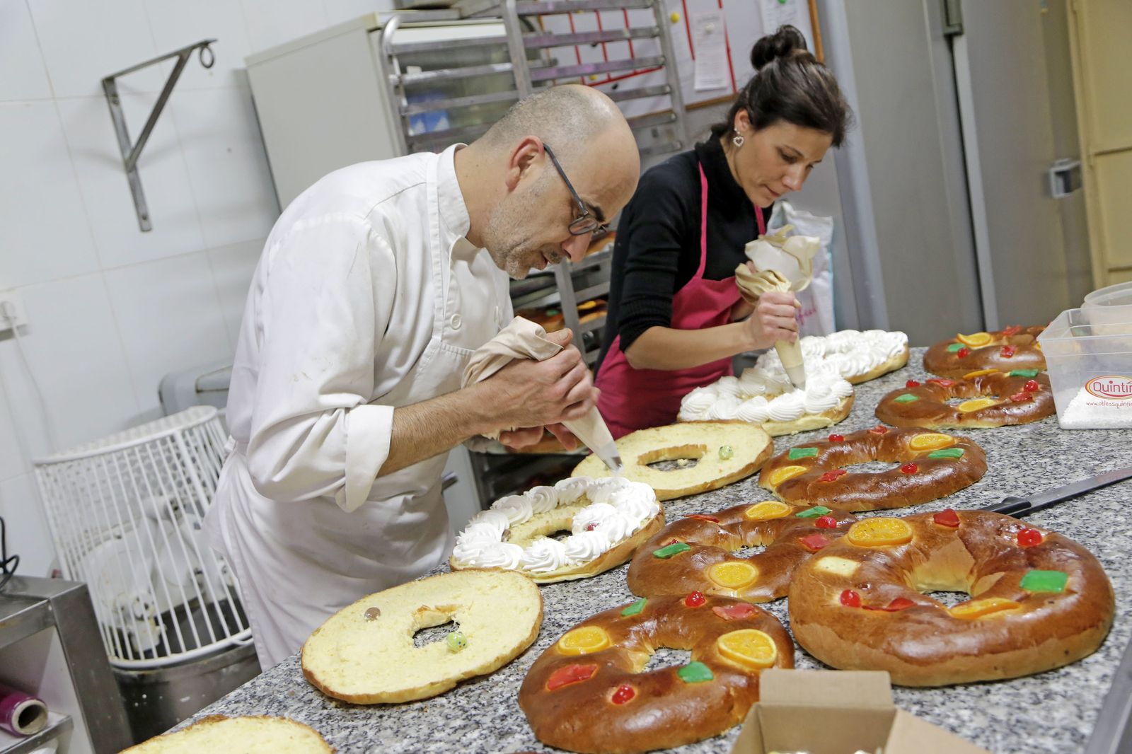 Artesanos del Roscón de Reyes