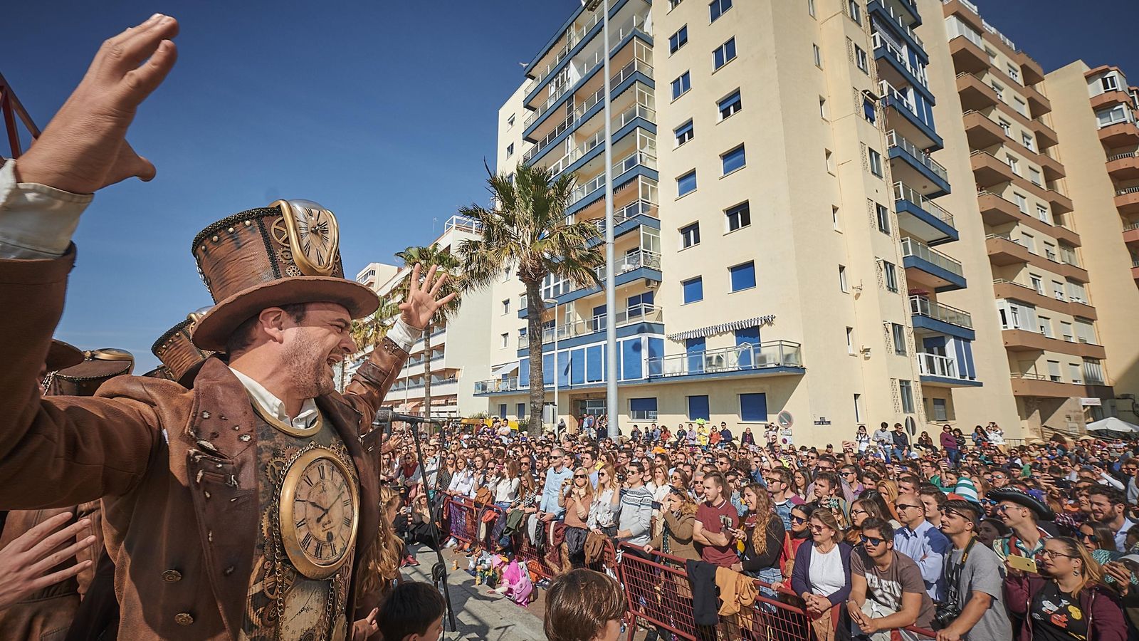 Las imágenes de la Batalla de Coplas y el carrusel de la Viña