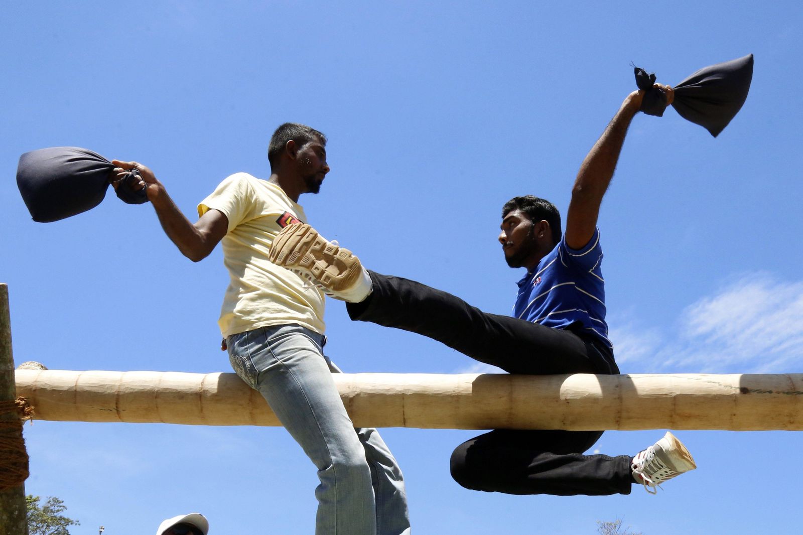 Una fiesta de Año Nuevo muy peculiar
