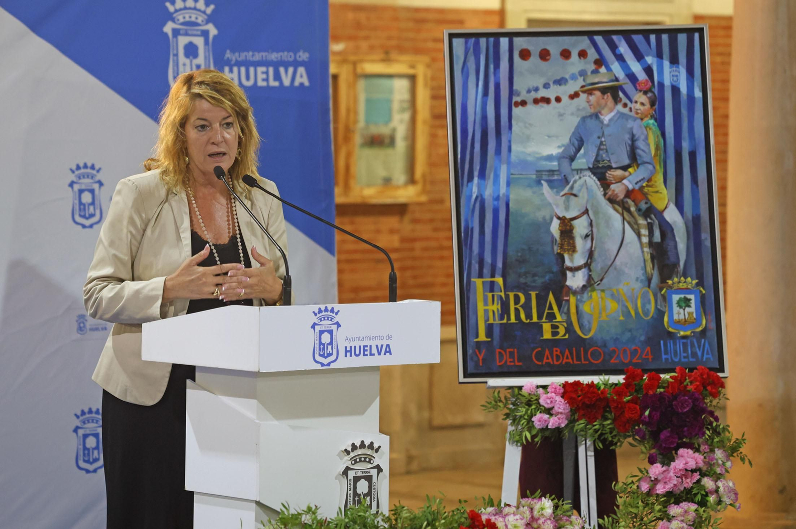 Imágenes de la presentación del cartel de la Feria de Otoño 2024