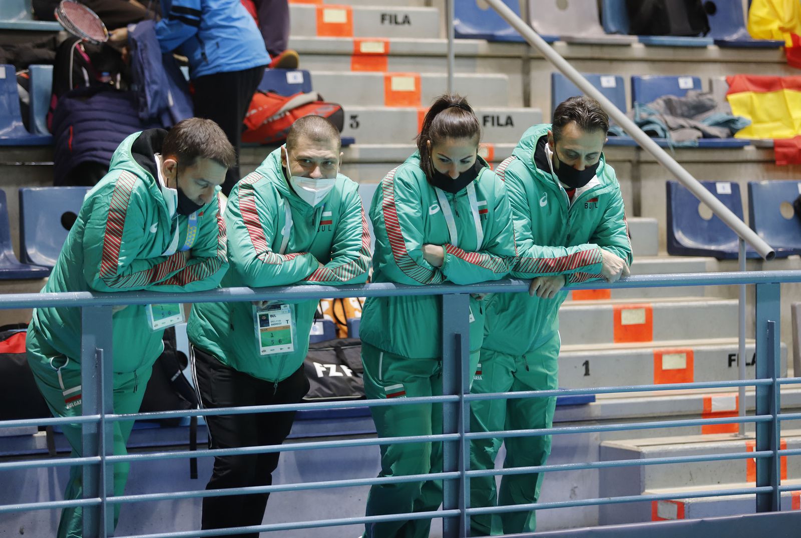 Imágenes del primer día de competición del Mundial senior de bádminton de Huelva 2021