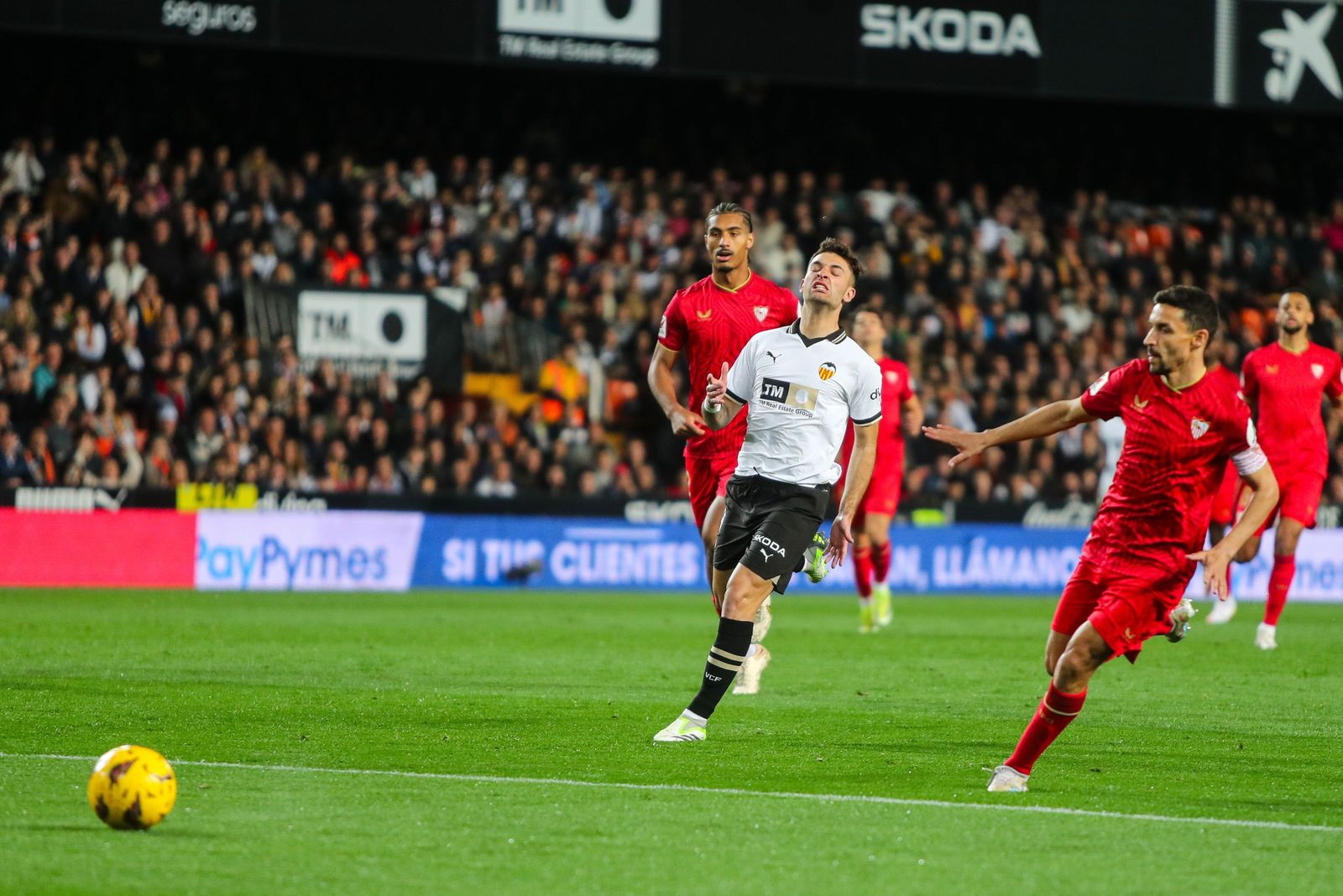 Las fotos del Valencia - Sevilla
