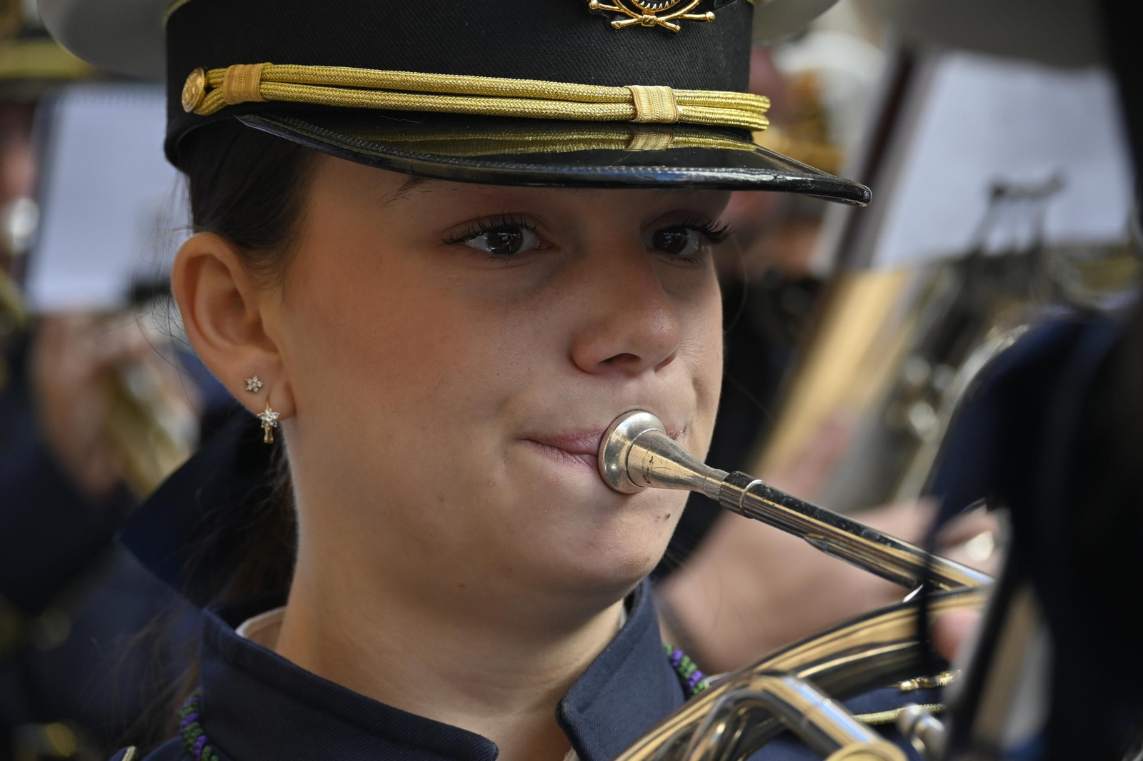 Concierto de la banda de Expiración y Salud en la Iglesia Esperanza, en imágenes