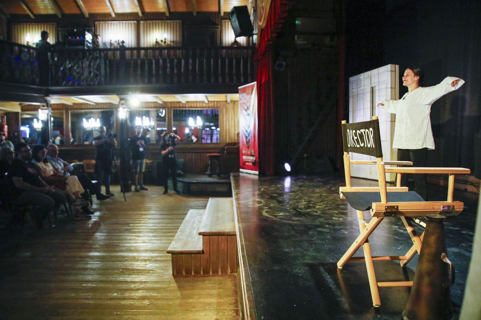 Las imágenes del premio desierto de Tabernas a Eugenio Alabiso en el Almería Western Film Festival