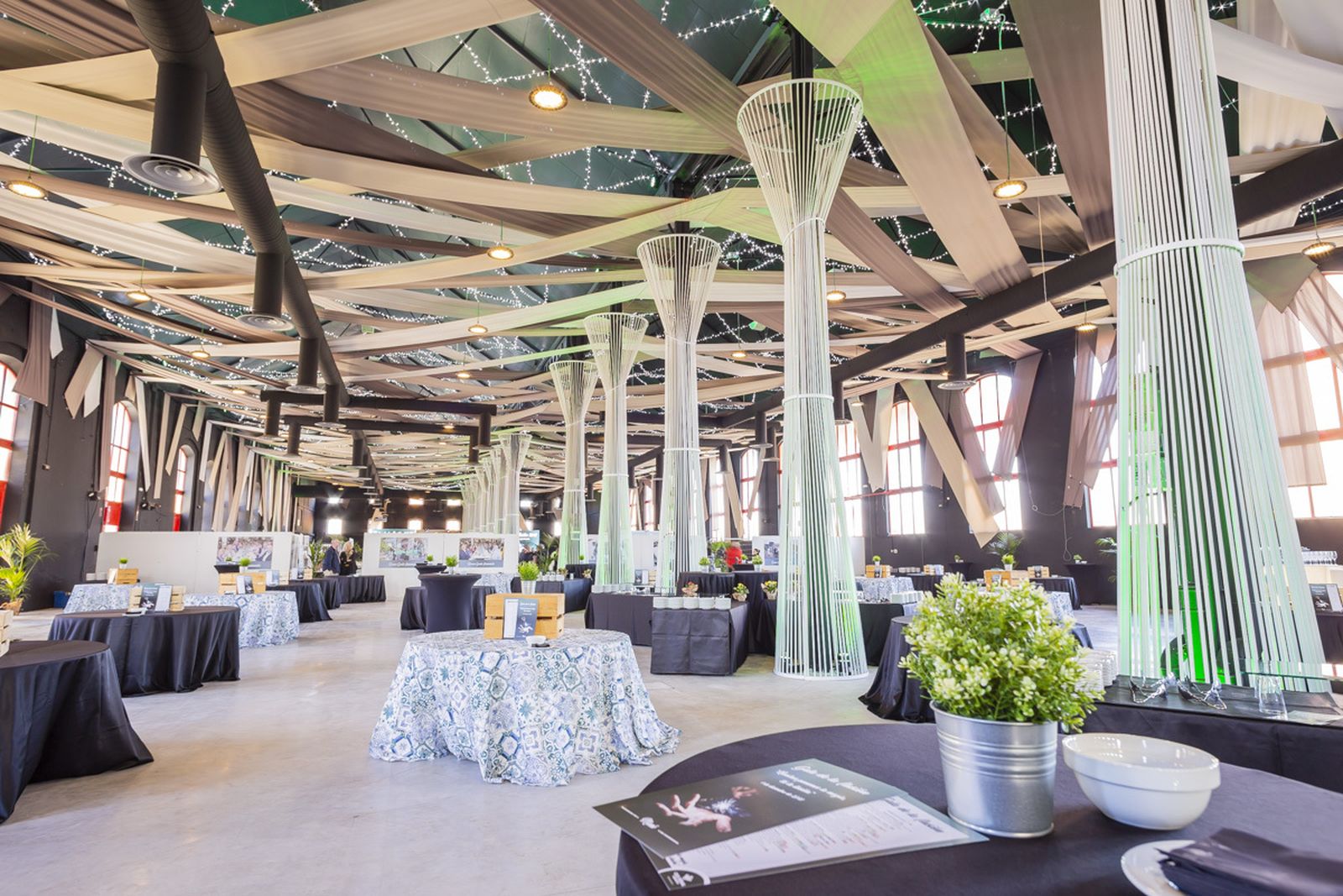 La azucarera de la Feria de Muestras se transforma en un gran espacio para congresos