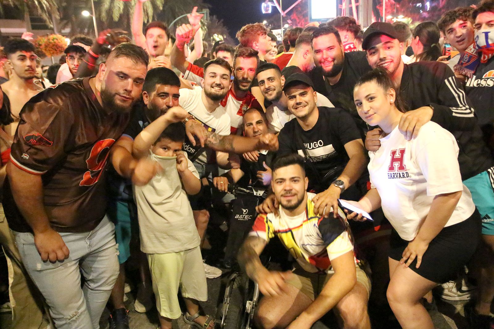 Las imágenes de la celebración del ascenso del Almería en la Plaza de las Velas