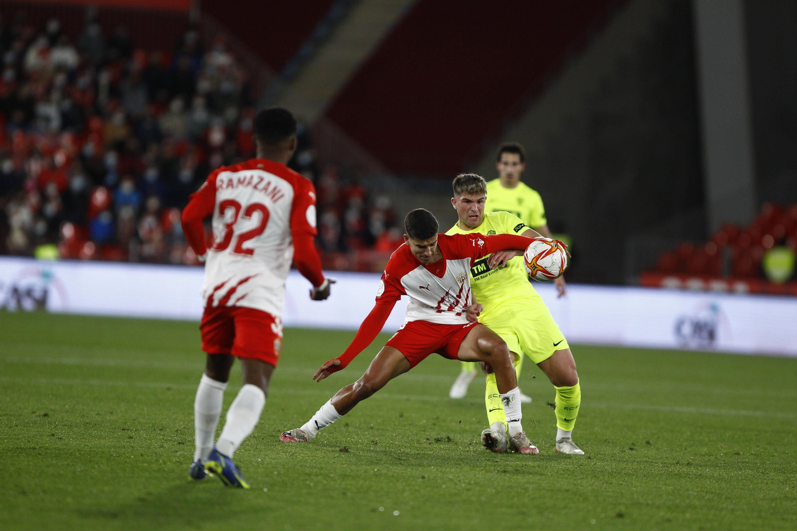 Fotogalería U.D. Almería-Elche C.F.-Copa del Rey