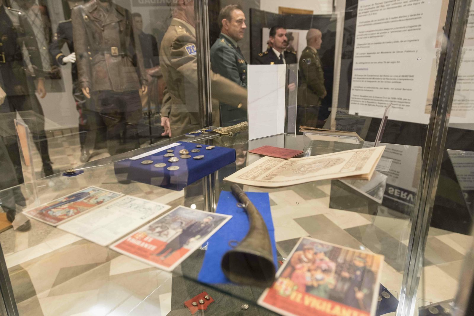 La exposición sobre la historia de la Policía Nacional
