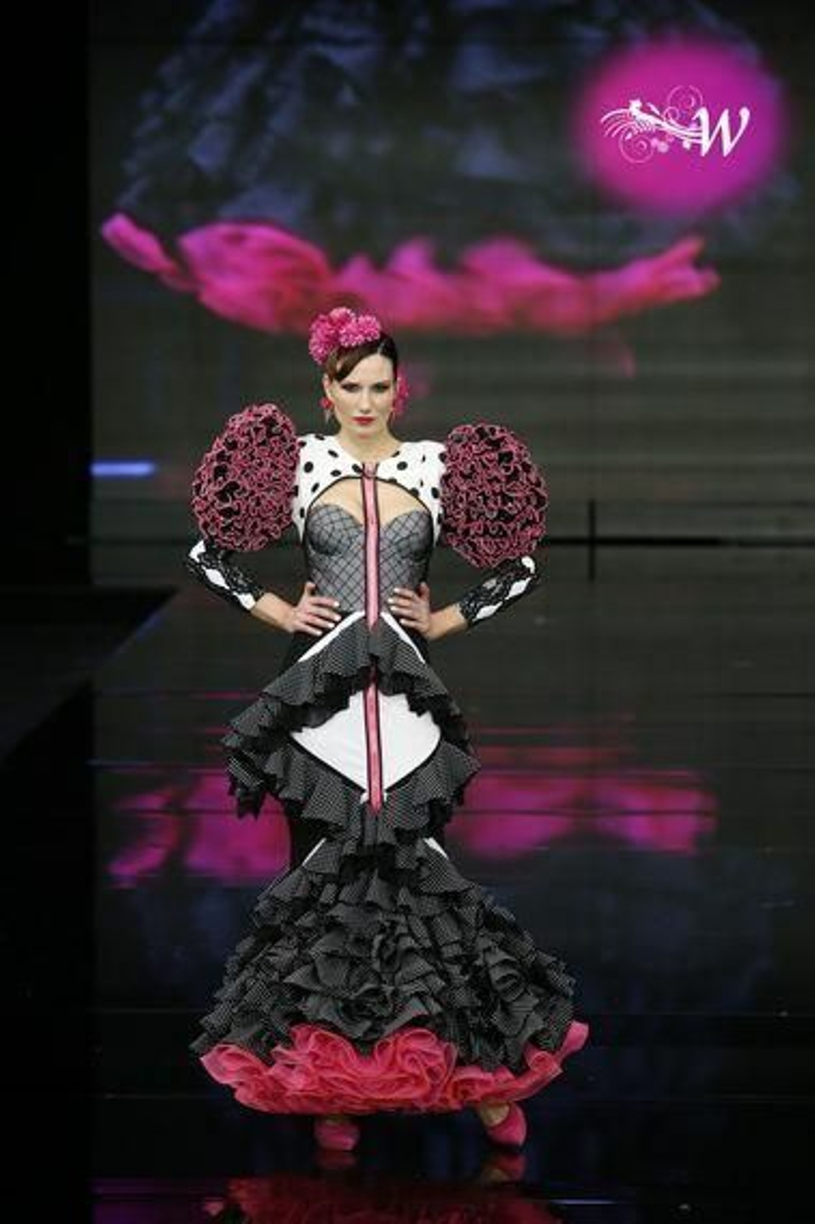 Verónica de la Vega presenta su colección de flamenca en SIMOF 2020, estas son las fotos