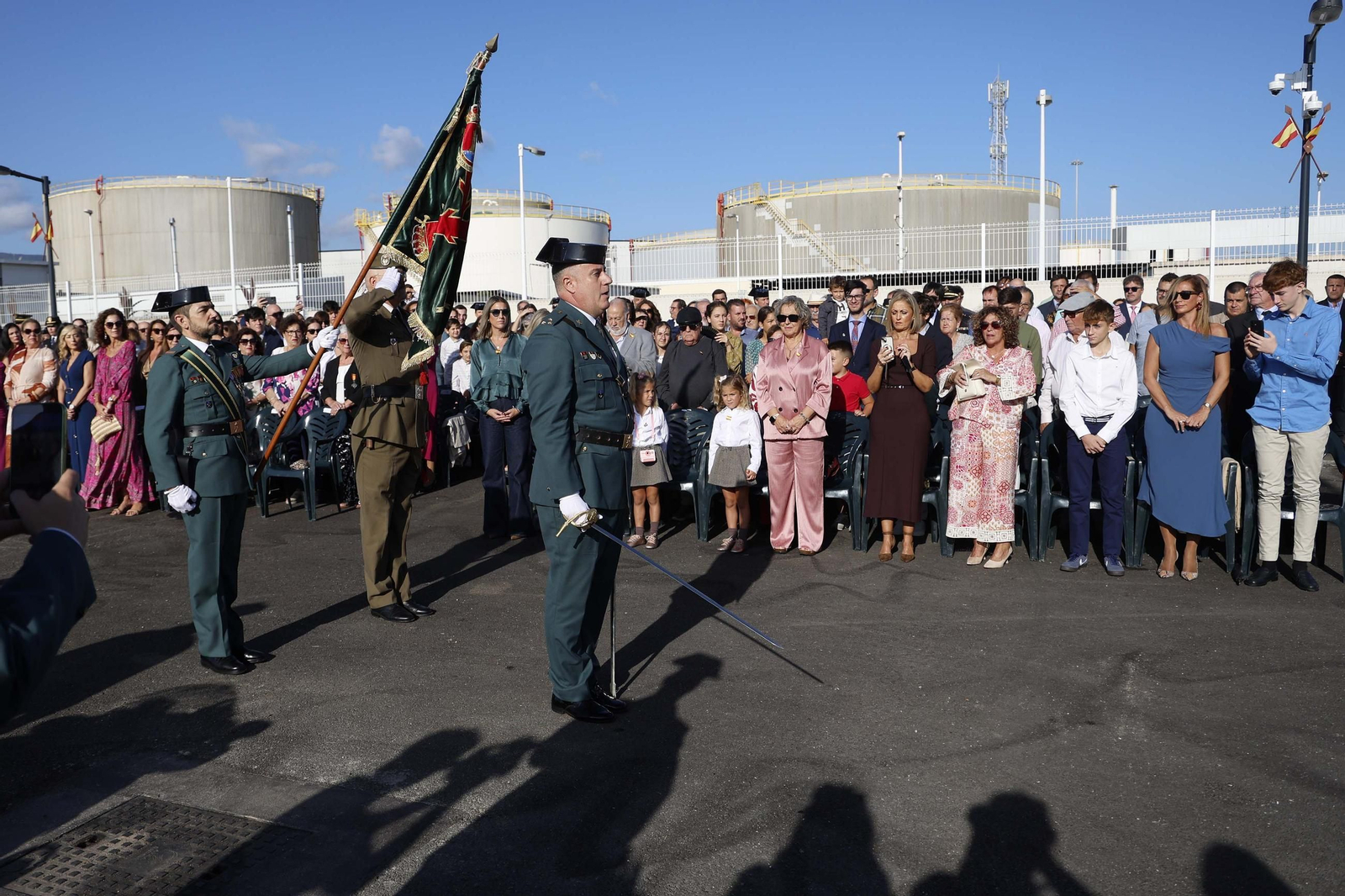 Las fotografías de la inauguración del nuevo muelle de la Guardia Civil en Algeciras