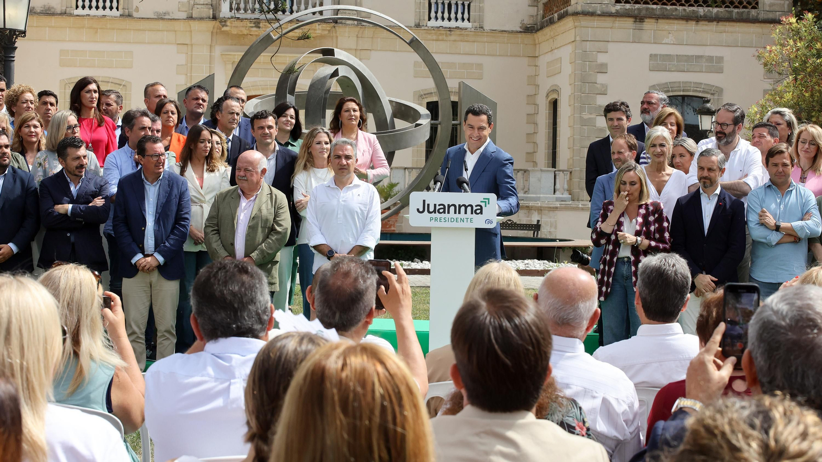 Juanma Moreno en Jerez