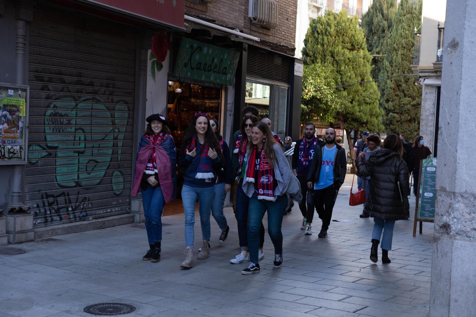 Así vive Granada la celebración de la Copa del Rey de Baloncesto