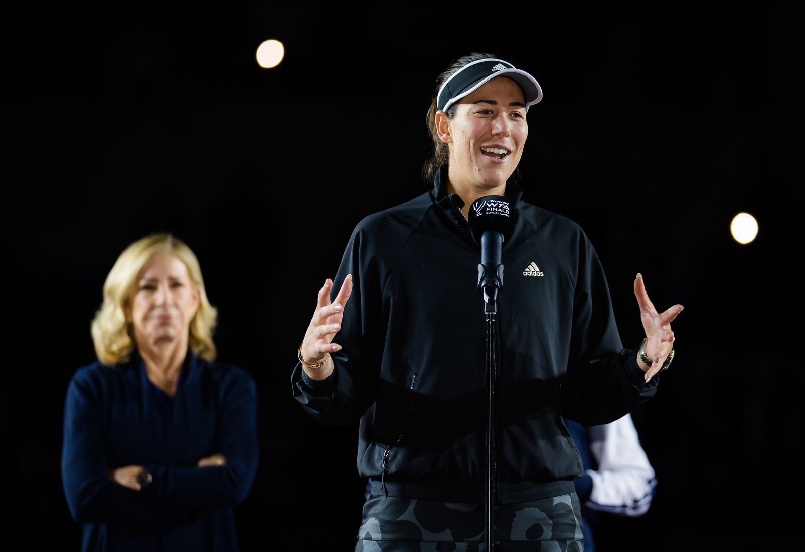 La celebración de Muguruza como 'maestra' del tenis