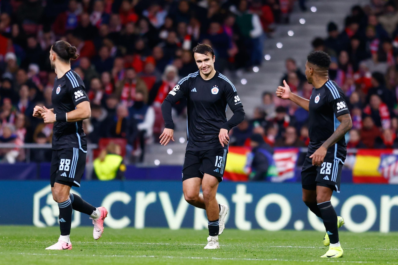 Las fotos del Atlético de Madrid - Slovan de Bratislava