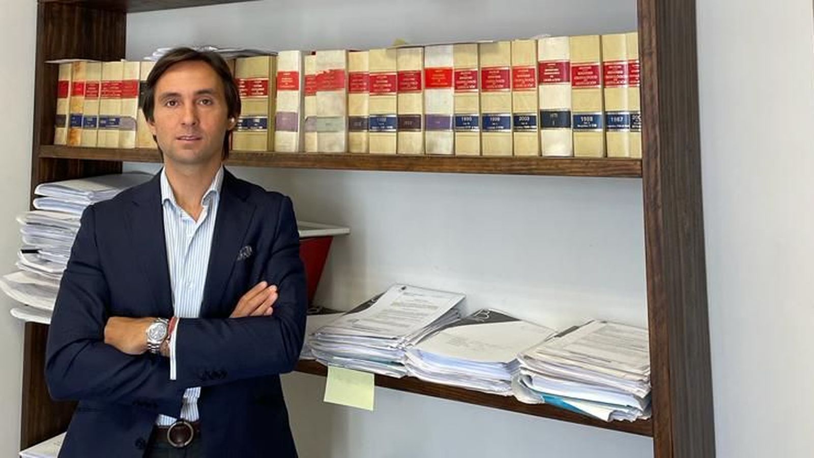 Carlos Jiménez Bidón, cónsul honorario de Ucrania.