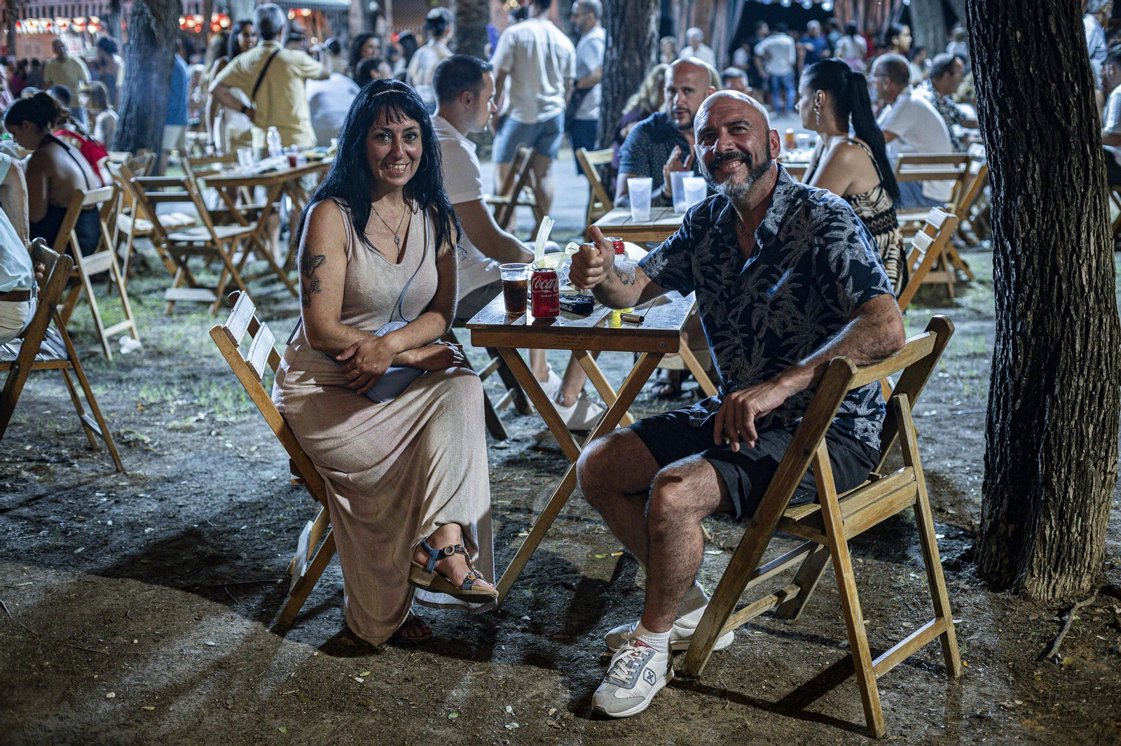 Búscate en las imágenes del jueves de la Feria del Carmen y de la Sal 2025 en San Fernando
