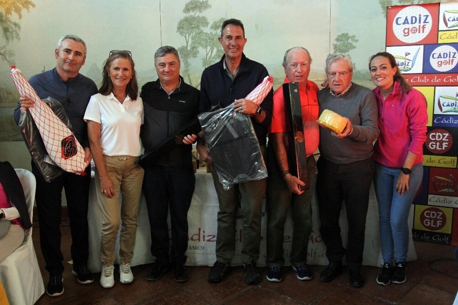 Los vencedores del torneo.