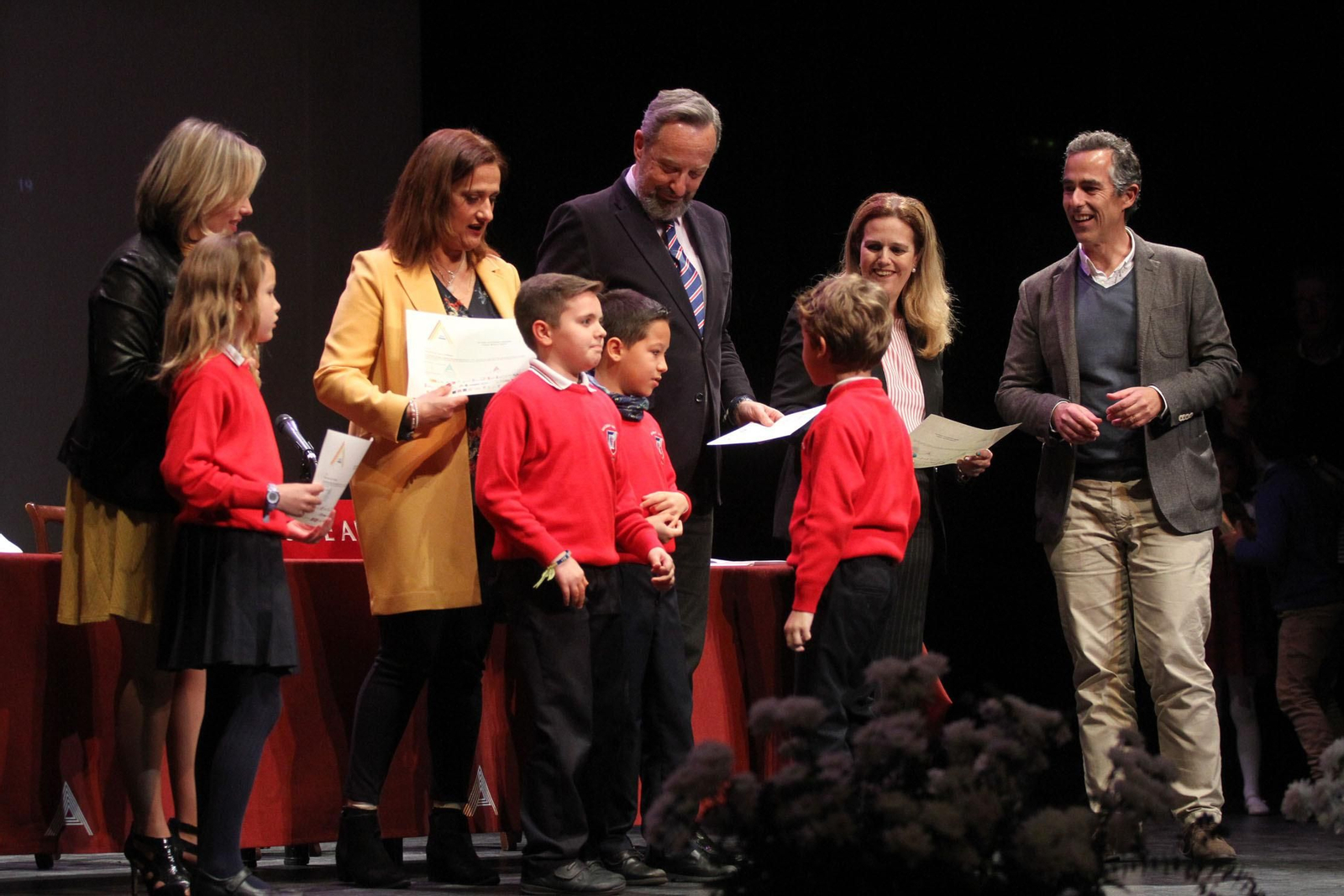 Un momento de la entrega de premios, celebrada en el Gran Teatro.