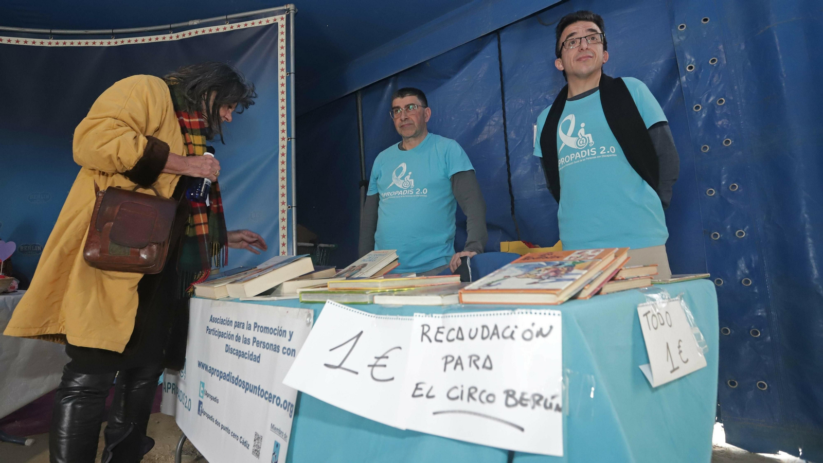 Imágenes de la gala solidaria para el circo Berlín.