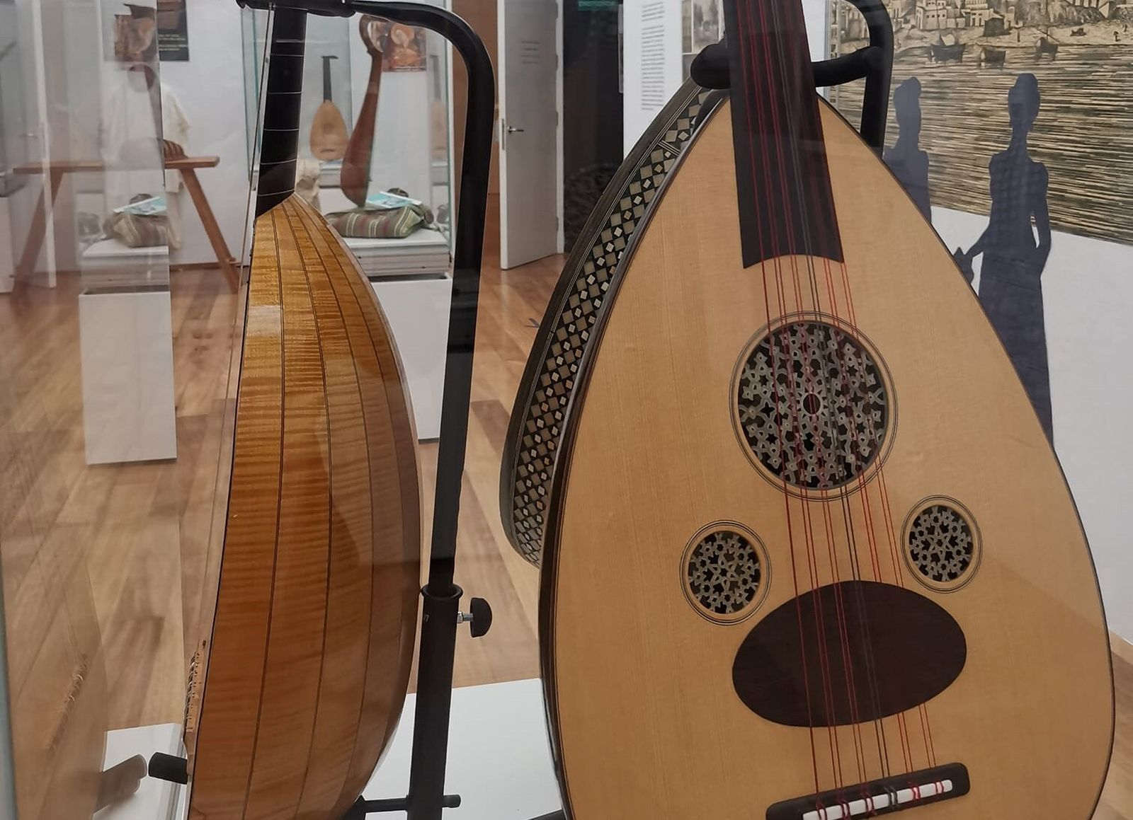 Exposición ‘Memoria del laúd’ en el Museo de la Guitarra.
