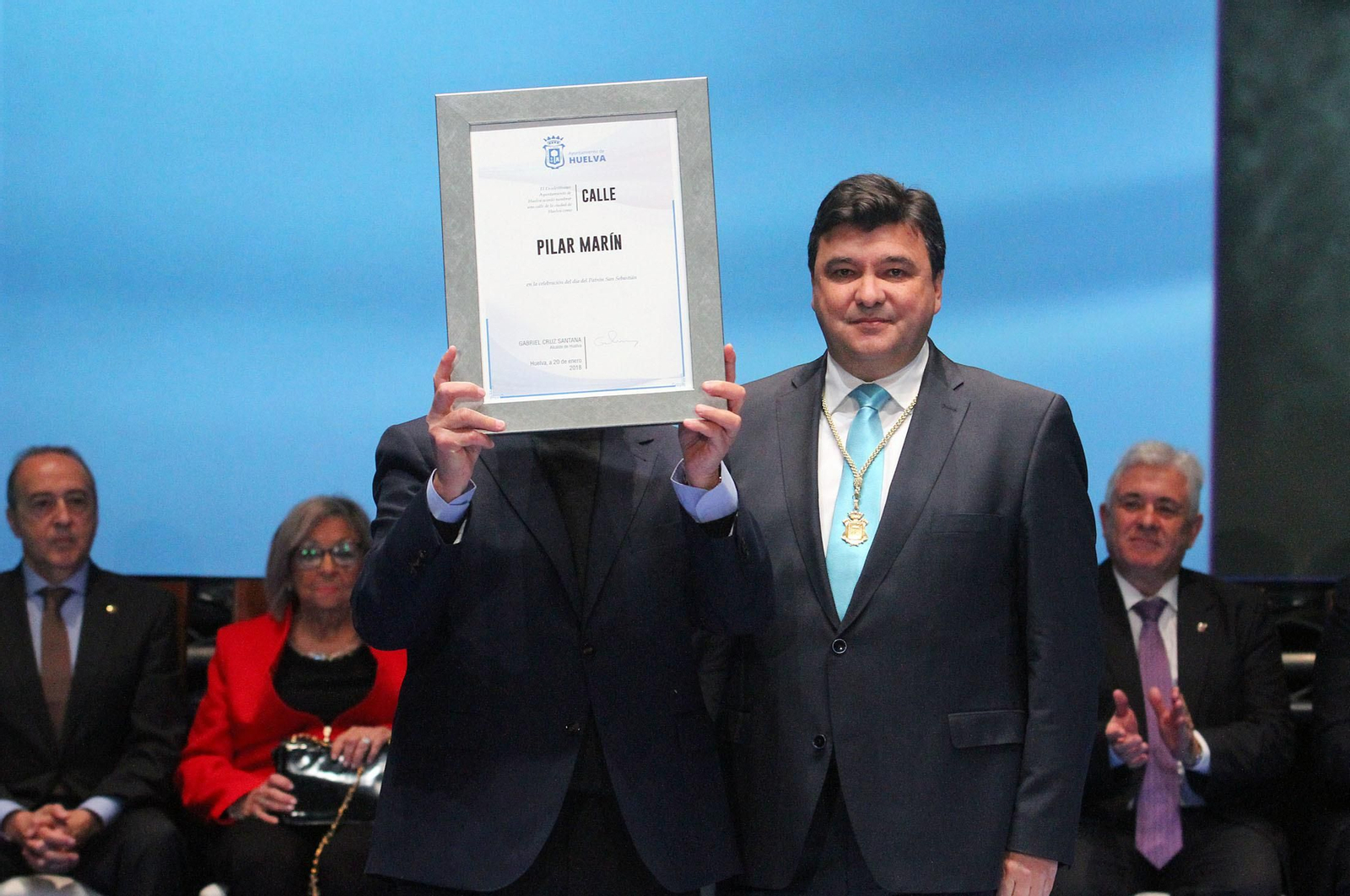 Imágenes de la entrega de las Medallas de Huelva 2018.