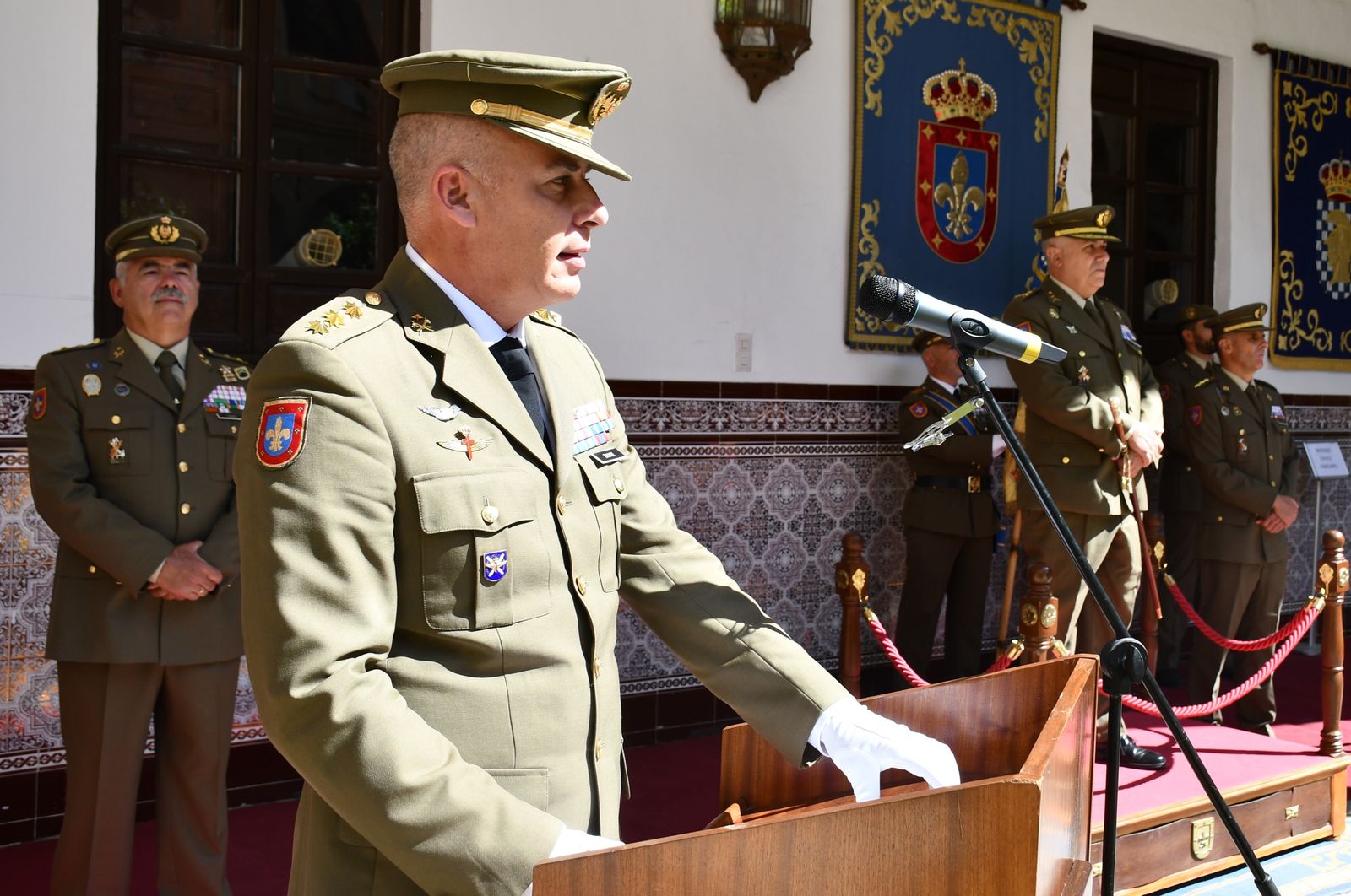 Alocución del coronel Zalvide durante su toma de posesión como nuevo subdirector de Enseñanza del Ejército de Tierra