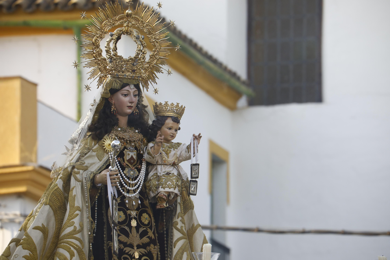 La procesión de la Virgen del Carmen de Puerta Nueva de Córdoba, en imágenes