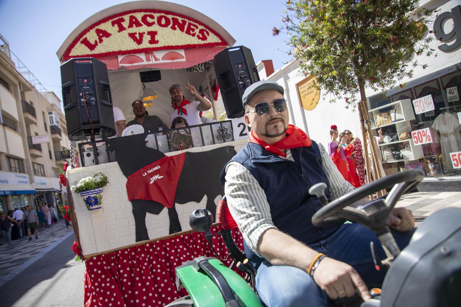Las imágnes de la misa y procesión en honor a San Marcos en El Ejido