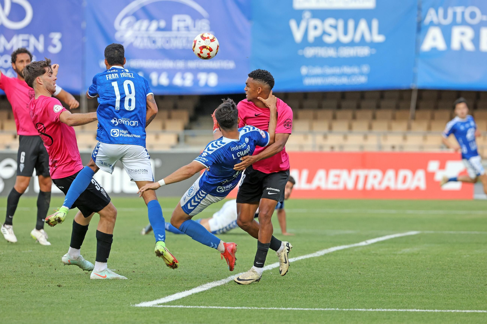 Imágenes del Xerez DFC contra San Fernando CD en Chapín