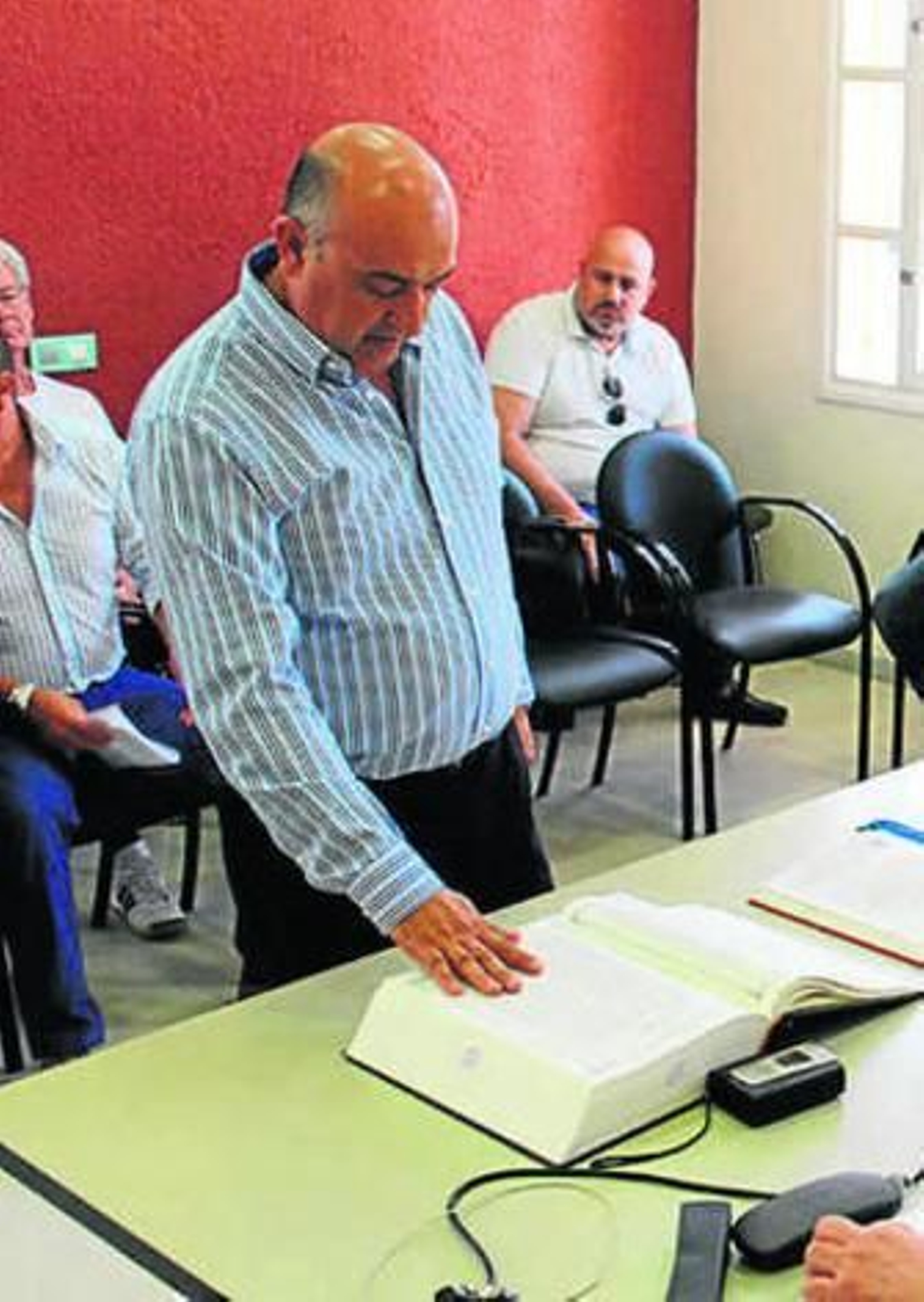 Carlos Martín toma posesión.