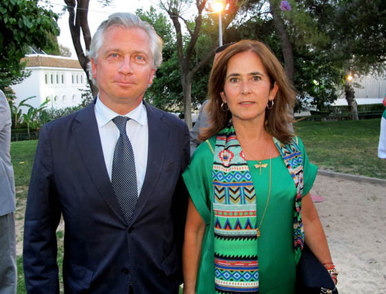 Alberto Ybarra y Piluca Gayán. 

Foto: Victoria Ramírez