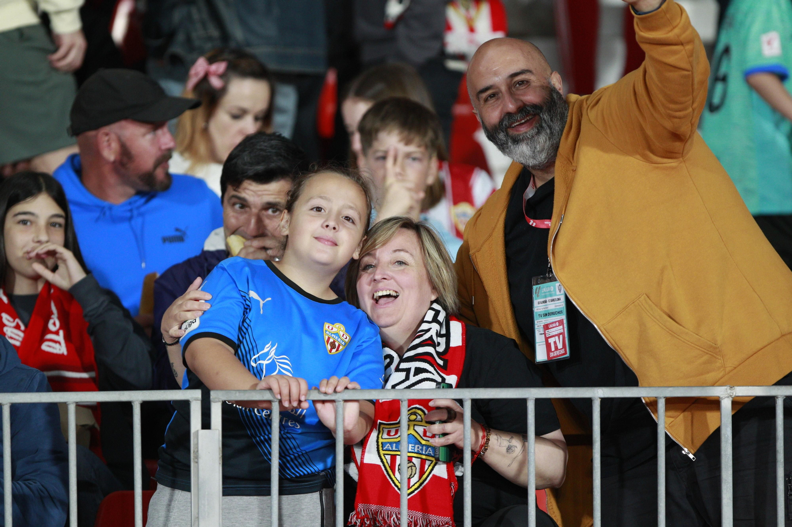 Las mejores imágenes del partido U.D. Almería-F.C. Barcelona