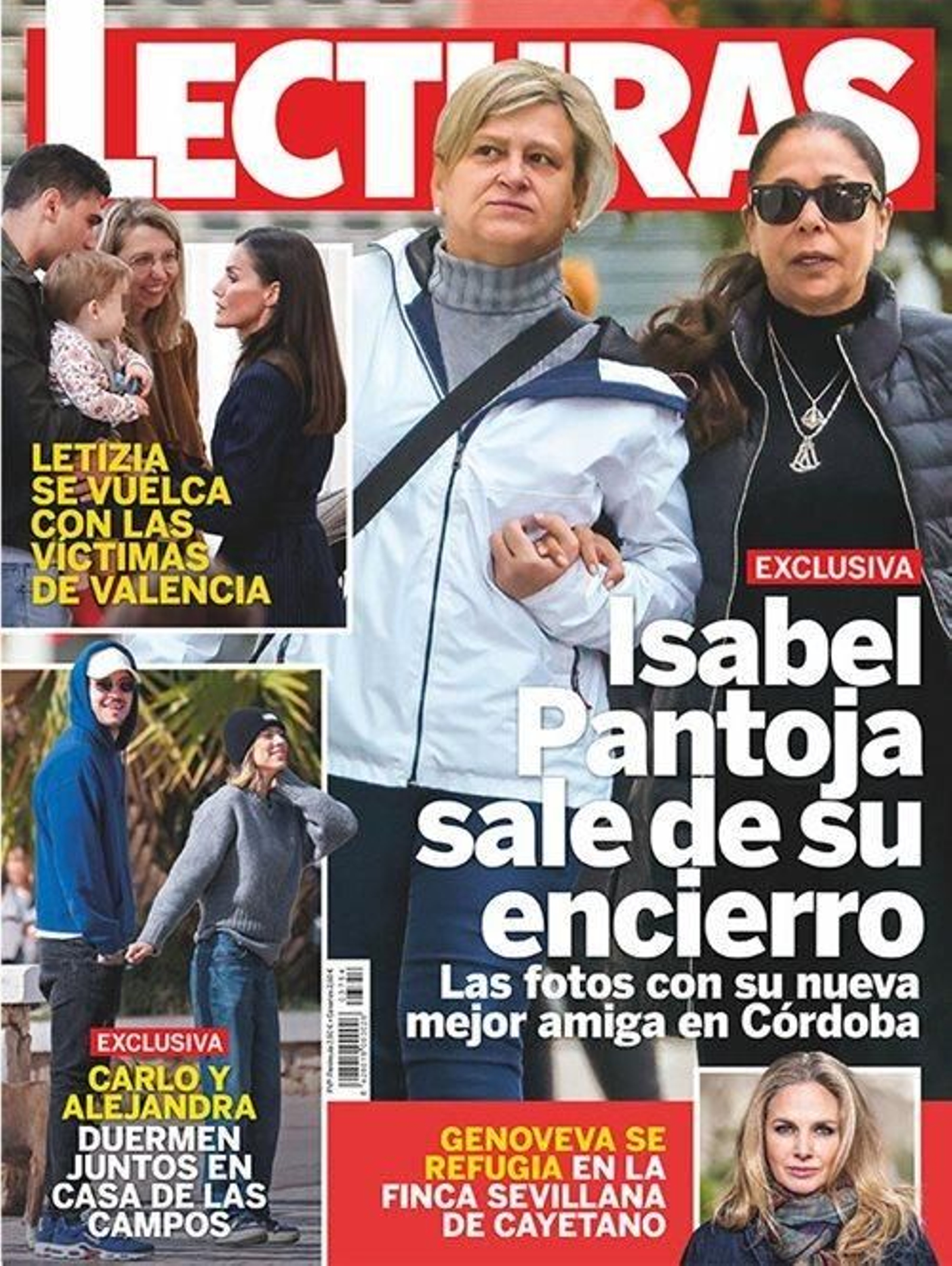 Portada de la revista 'Lecturas' de esta semana con isabel Pantoja en Córdoba Portada de la revista 'Lecturas' de esta semana con isabel Pantoja en Córdoba