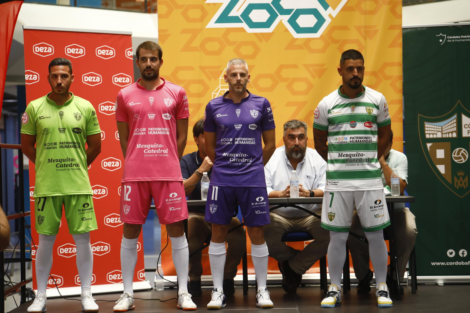 La presentación de las nuevas equipaciones del Córdoba Futsal, en imágenes