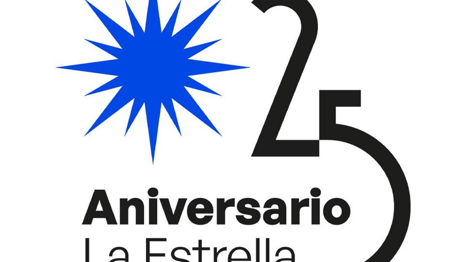 Logo del XXV aniversario de la coronación de la Estrella
