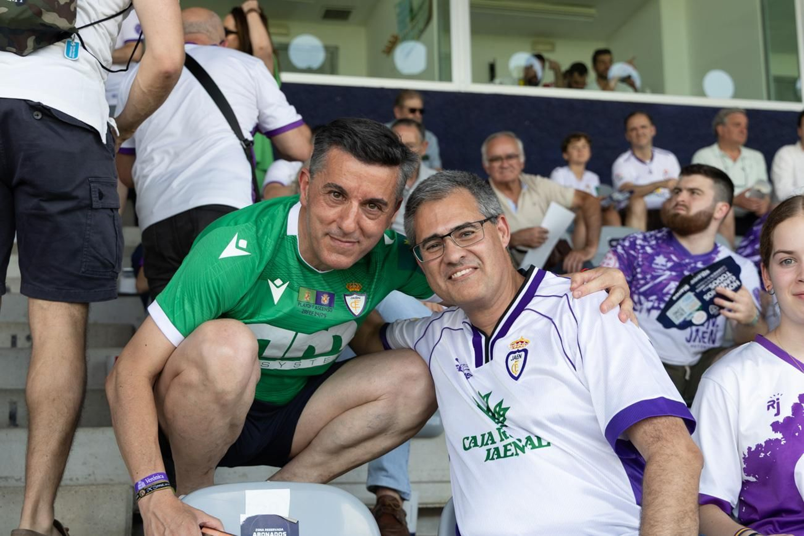 Las mejores imágenes del partido Real Jaén- Atlético Central