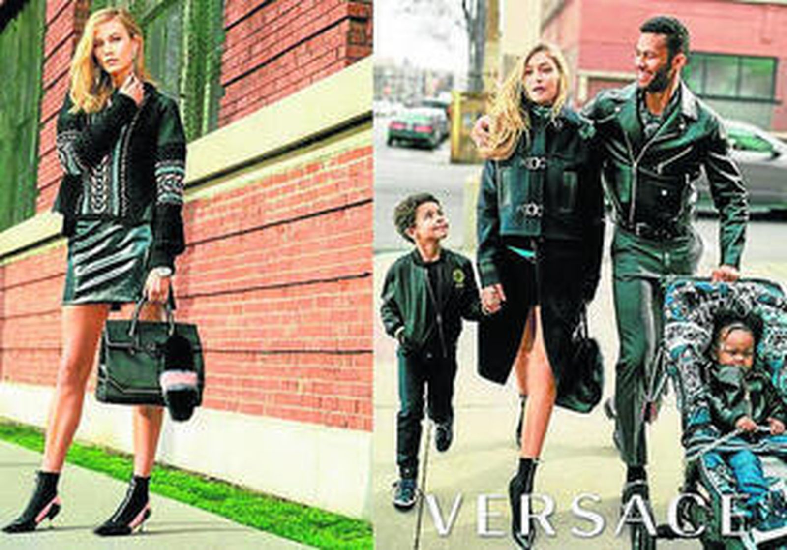El polémico anuncio de Gigi Hadid para Versace